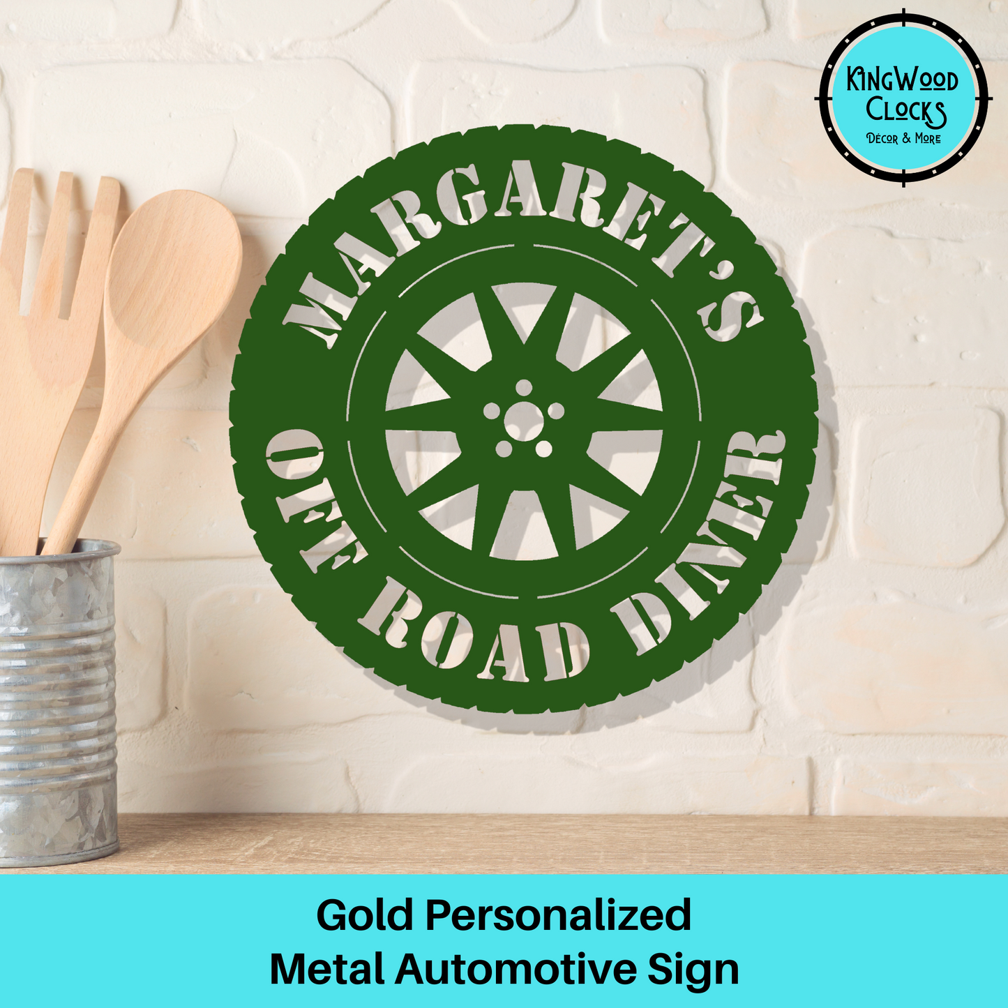 Personalized Metal Automotive Sign