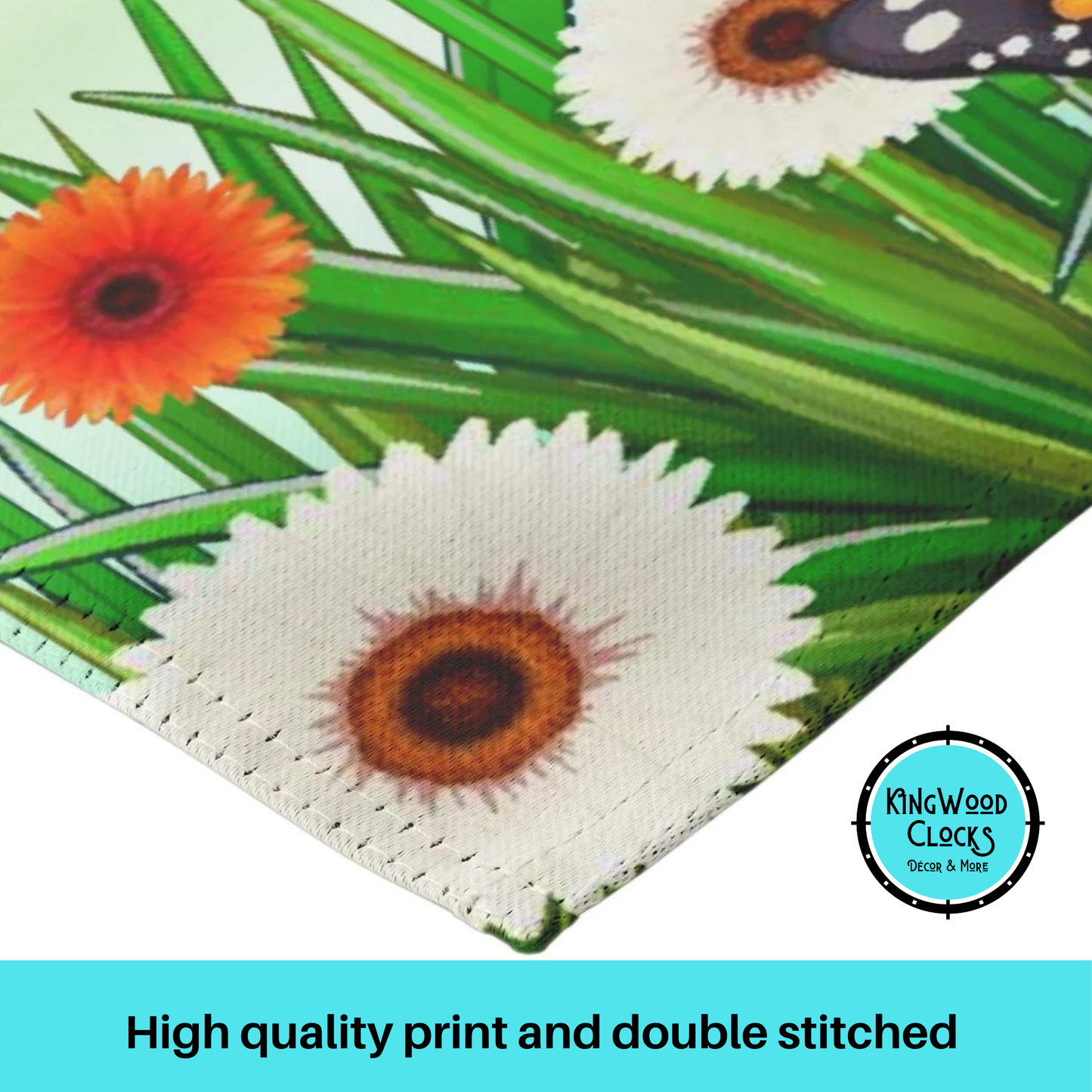 Personalized Blossoms & Butterflies Flag, Gardening Tools Lawn Banner, Retirement Gift For Grandma, Housewarming Gift, Gardner's Haven Sign