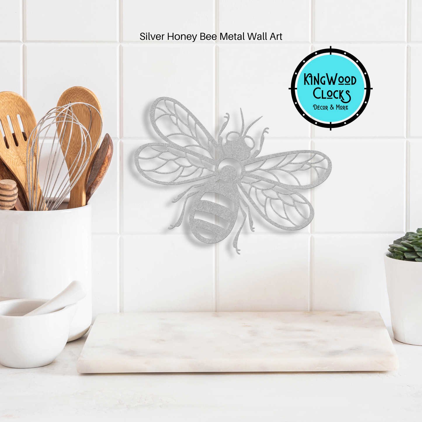 Honey Bee Metal Wall Art, Outdoor Garden Beehive Decor, Outside Fence Hanging Artwork, Honey Bee lover, Bug Art, Kids Bedroom Decor Ideas