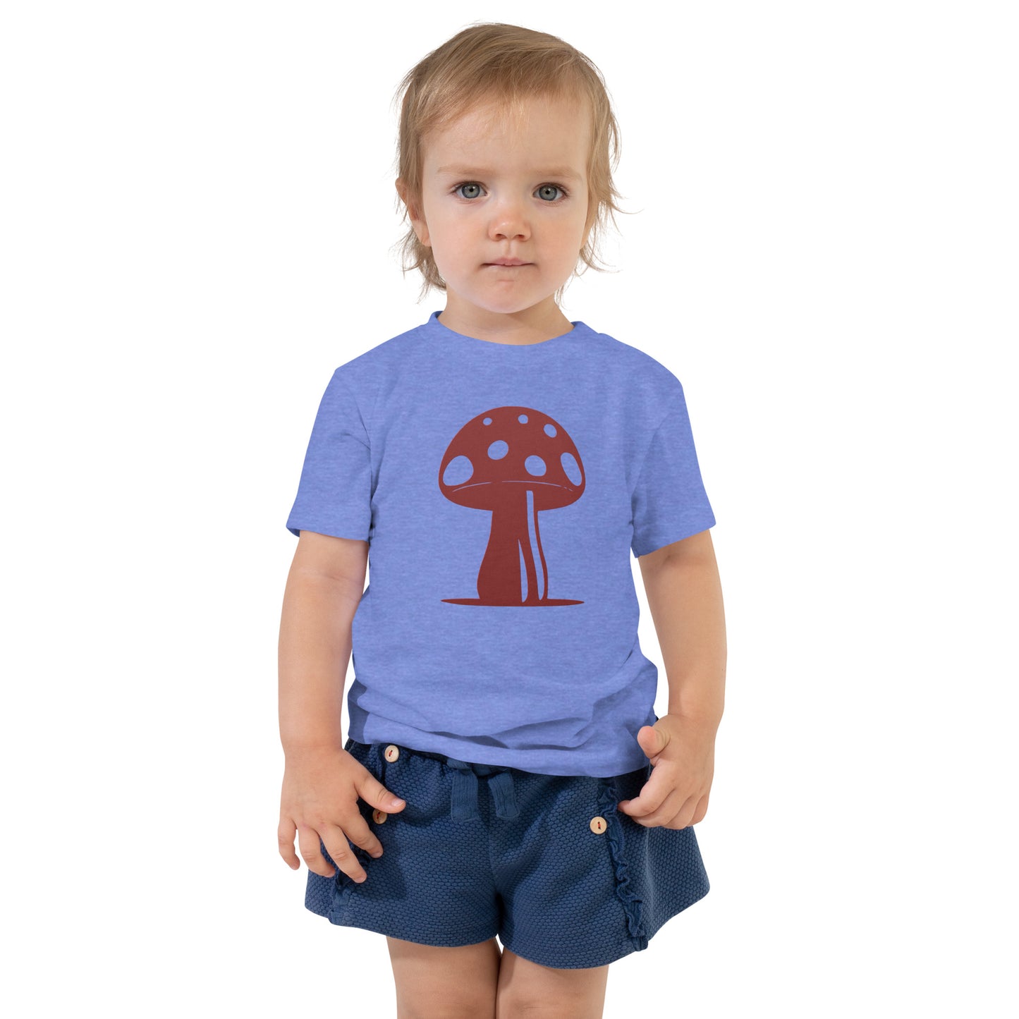 My Mushroom T-Shirt, Unisex Toddler Size, Baby Streetwear, Matching Mom and Child Styles, Girl and Boy Fungi Outfits, Back to School Clothes