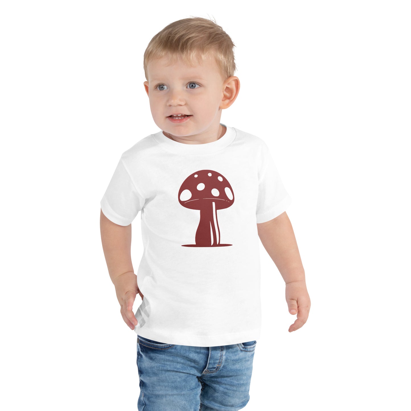 My Mushroom T-Shirt, Unisex Toddler Size, Baby Streetwear, Matching Mom and Child Styles, Girl and Boy Fungi Outfits, Back to School Clothes