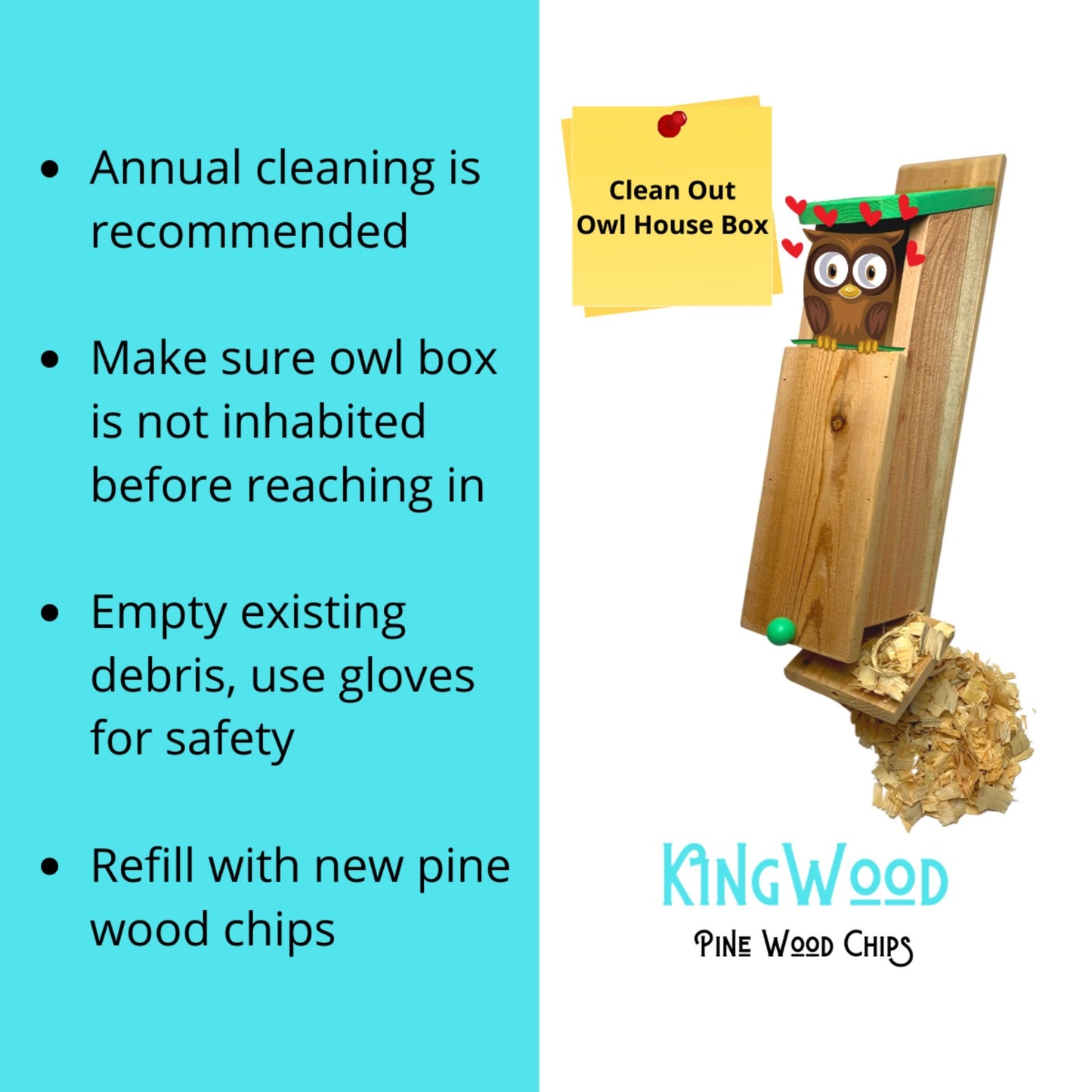 KingWood Pine Wood Chips