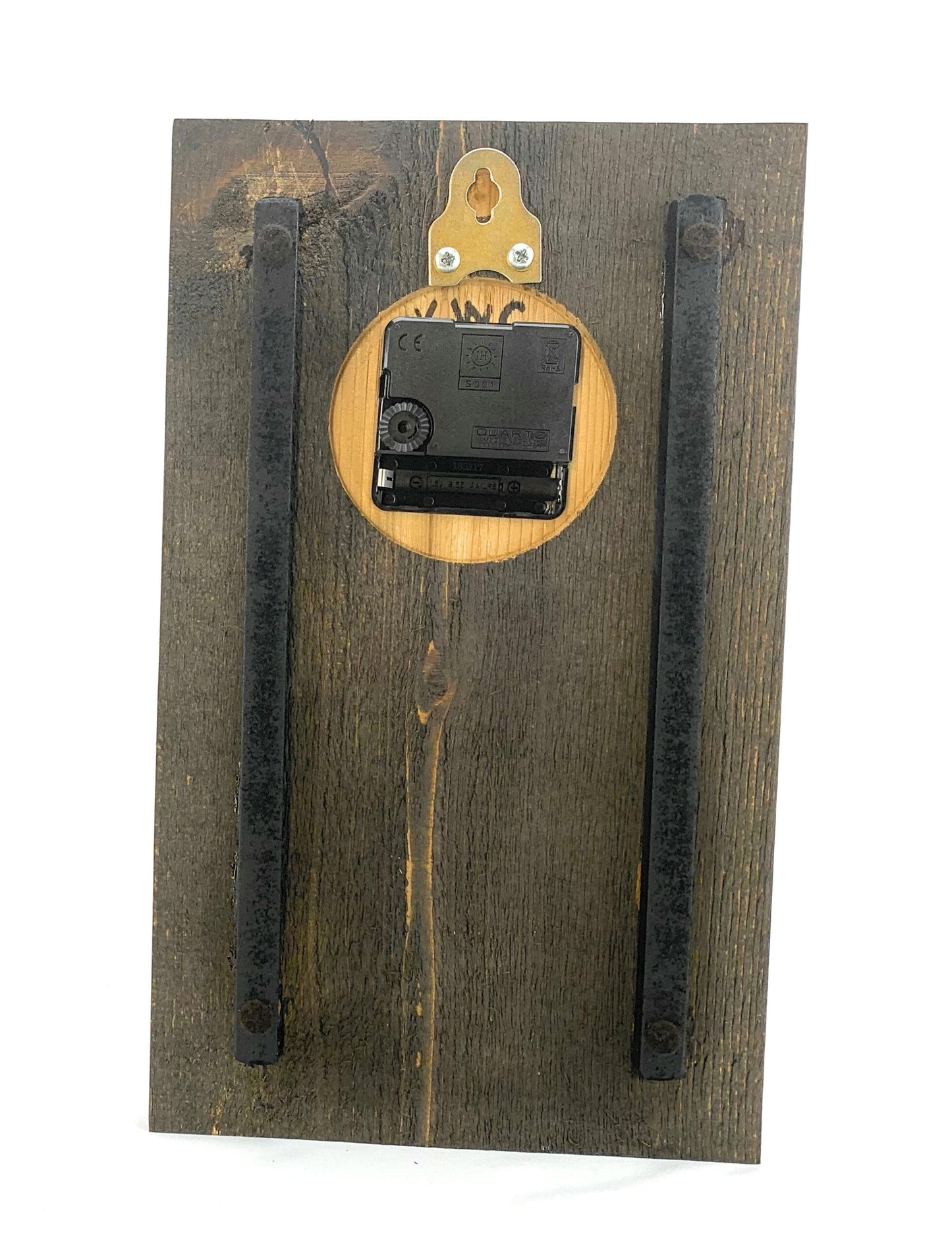 KingWood Wood & Metal Wall Clock "Moonlight Dance"