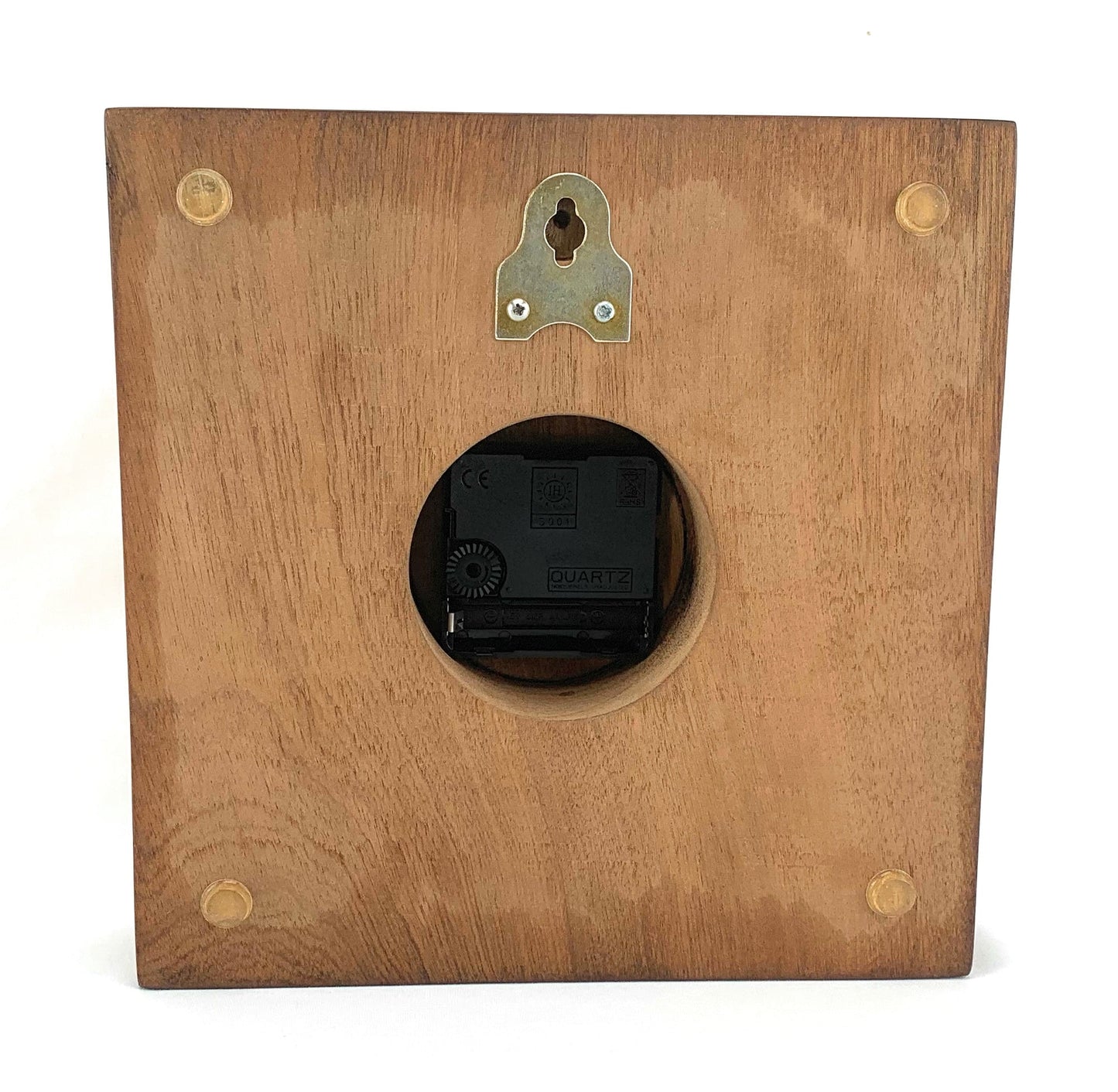 KingWood Reclaimed Cedar Slab Wall Clock "Soda POP"