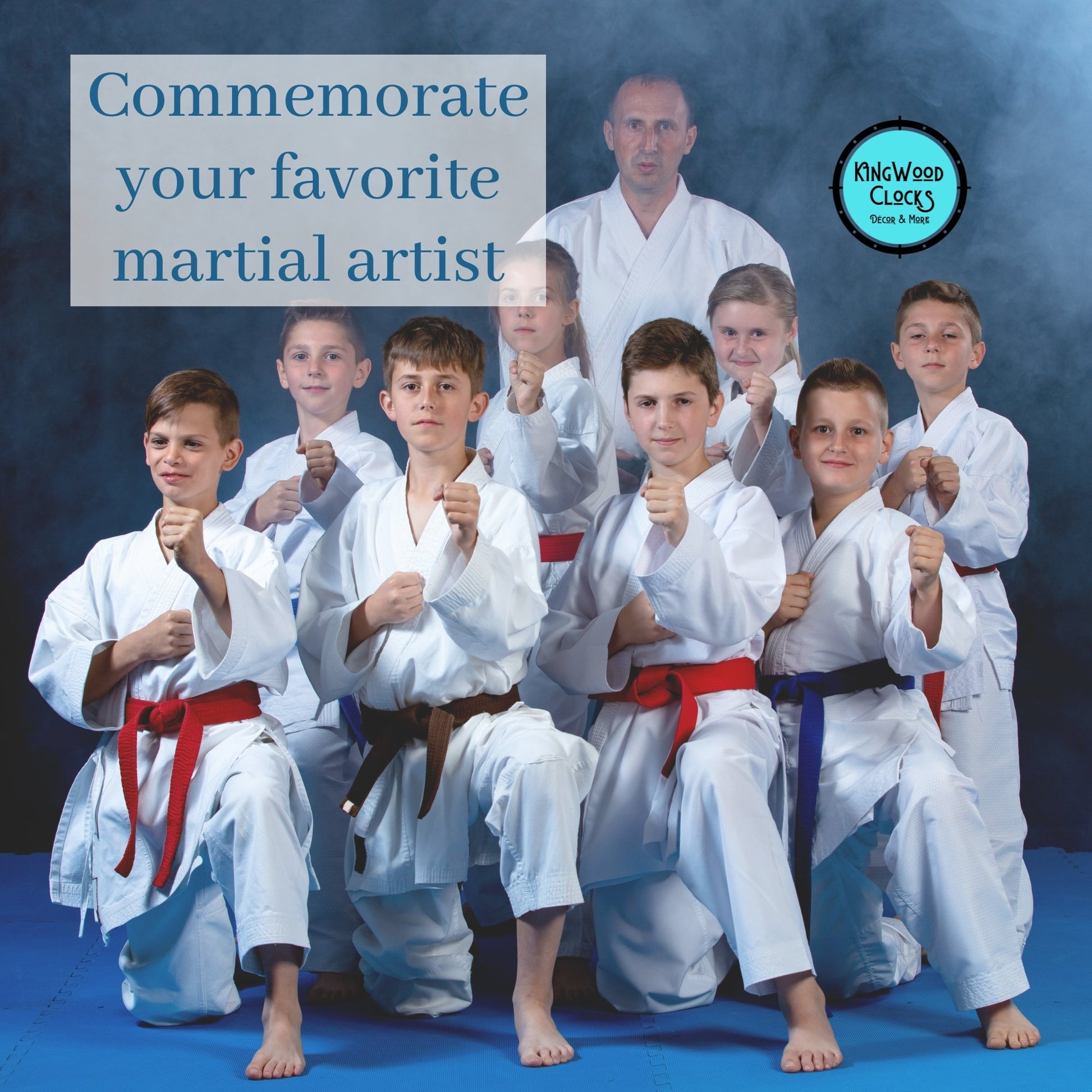Personalized Martial Arts Boy Metal Wall Art