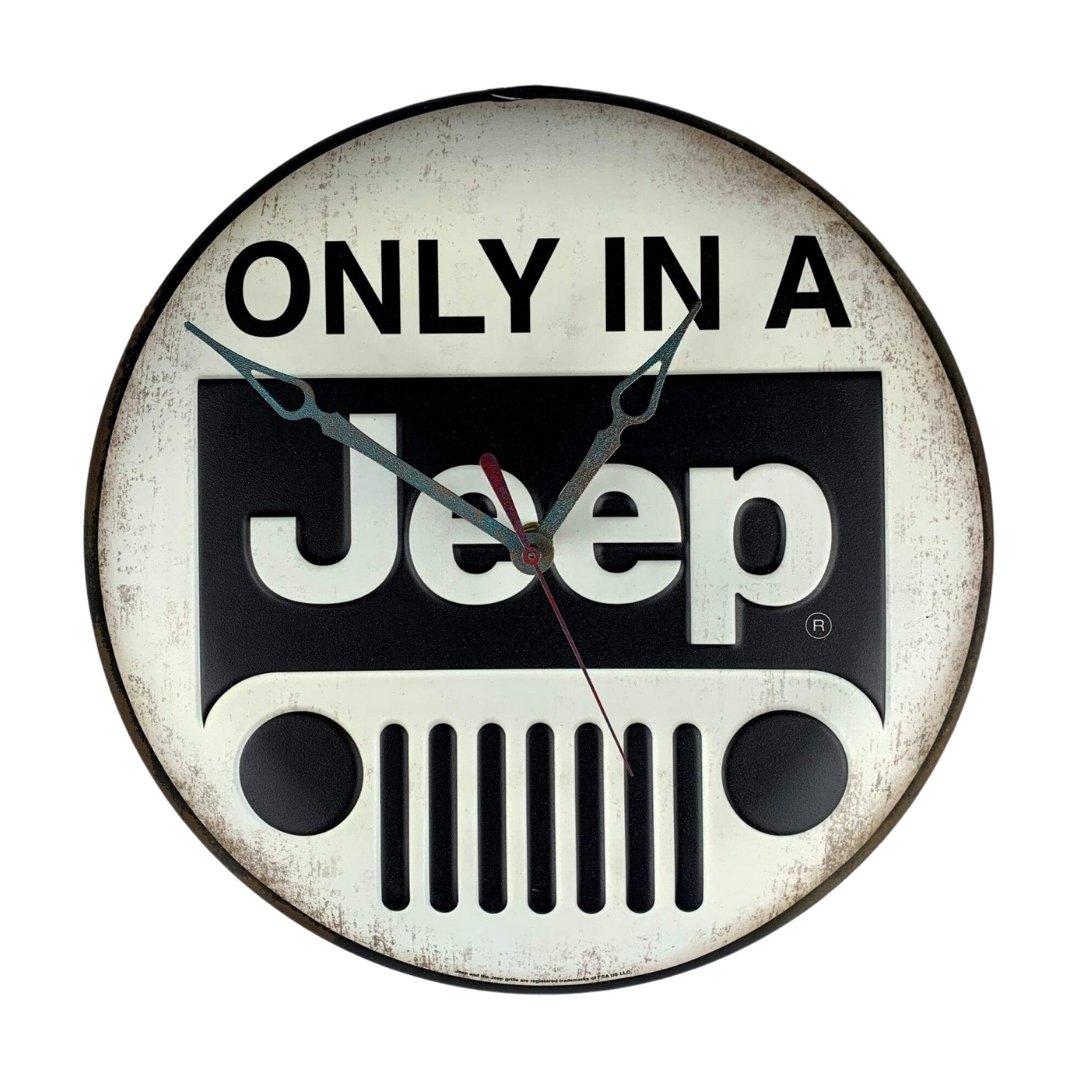 Jeep wall clock