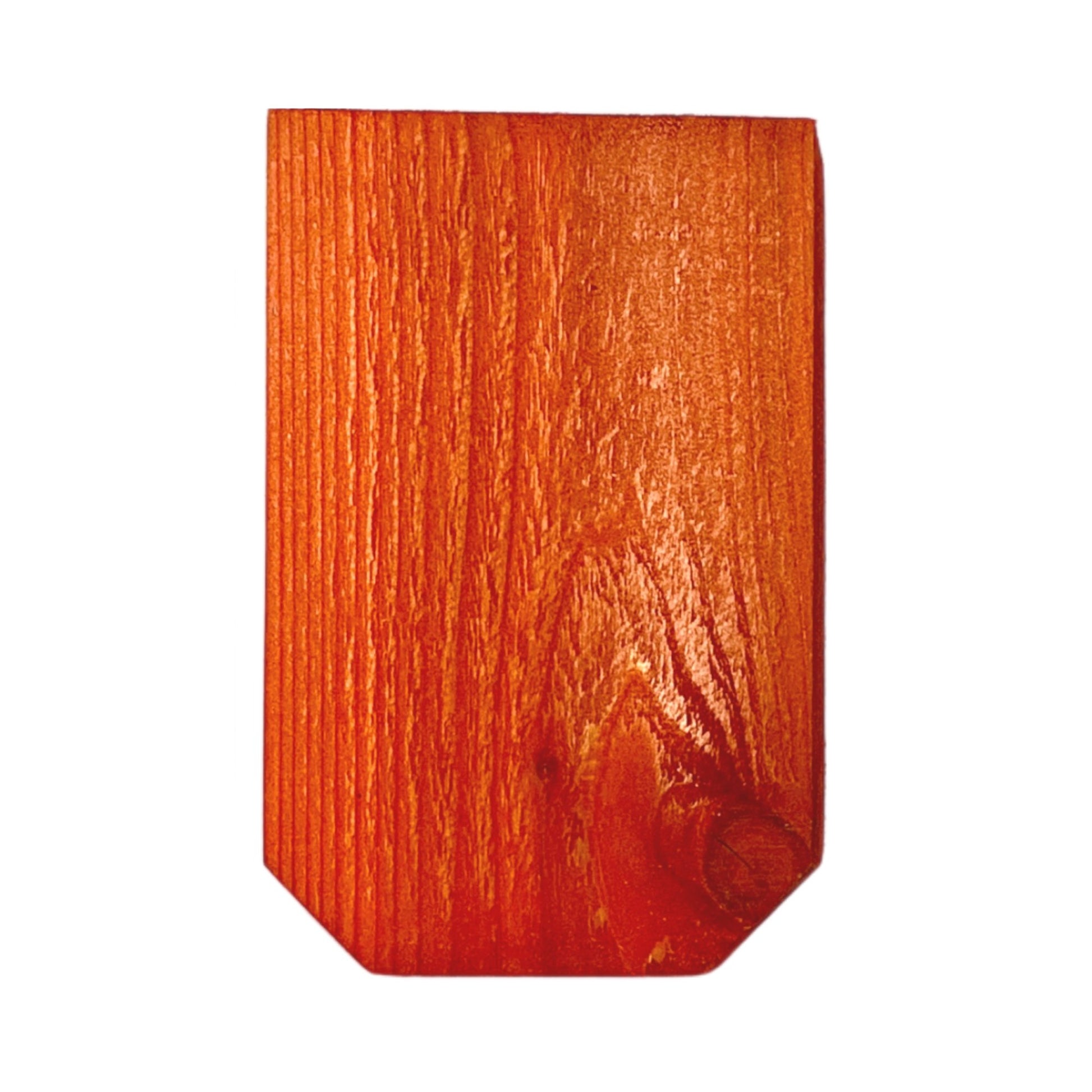 KingWood Original Cedar Owl House w/color POP! orange