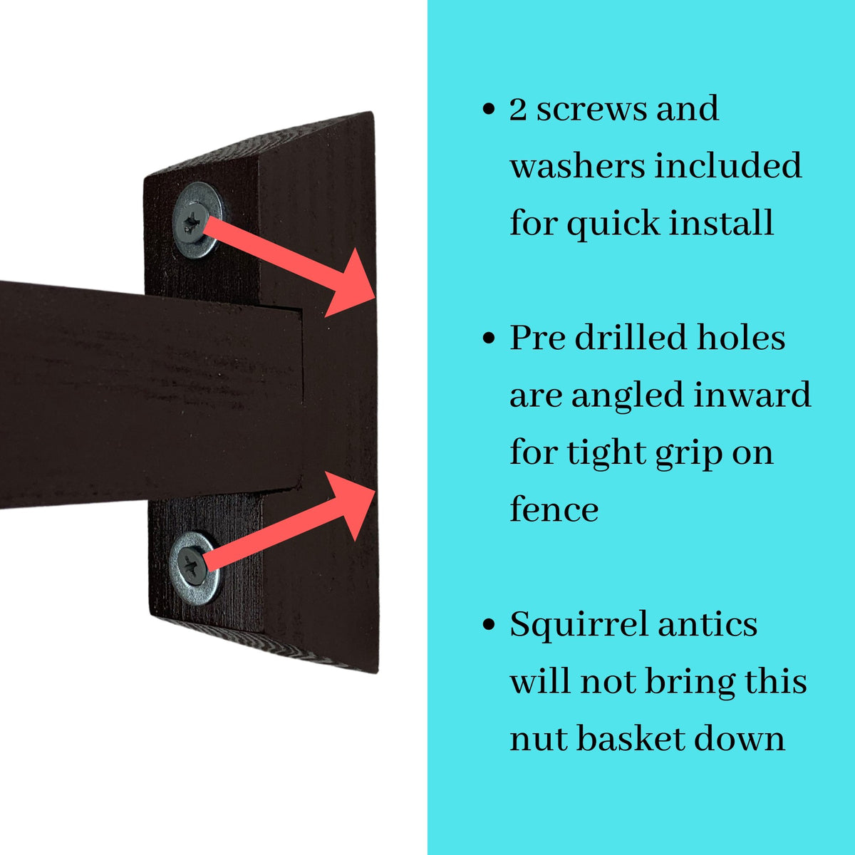 KingWood Swing Basket Squirrel Feeder KingWood Clocks Décor & More