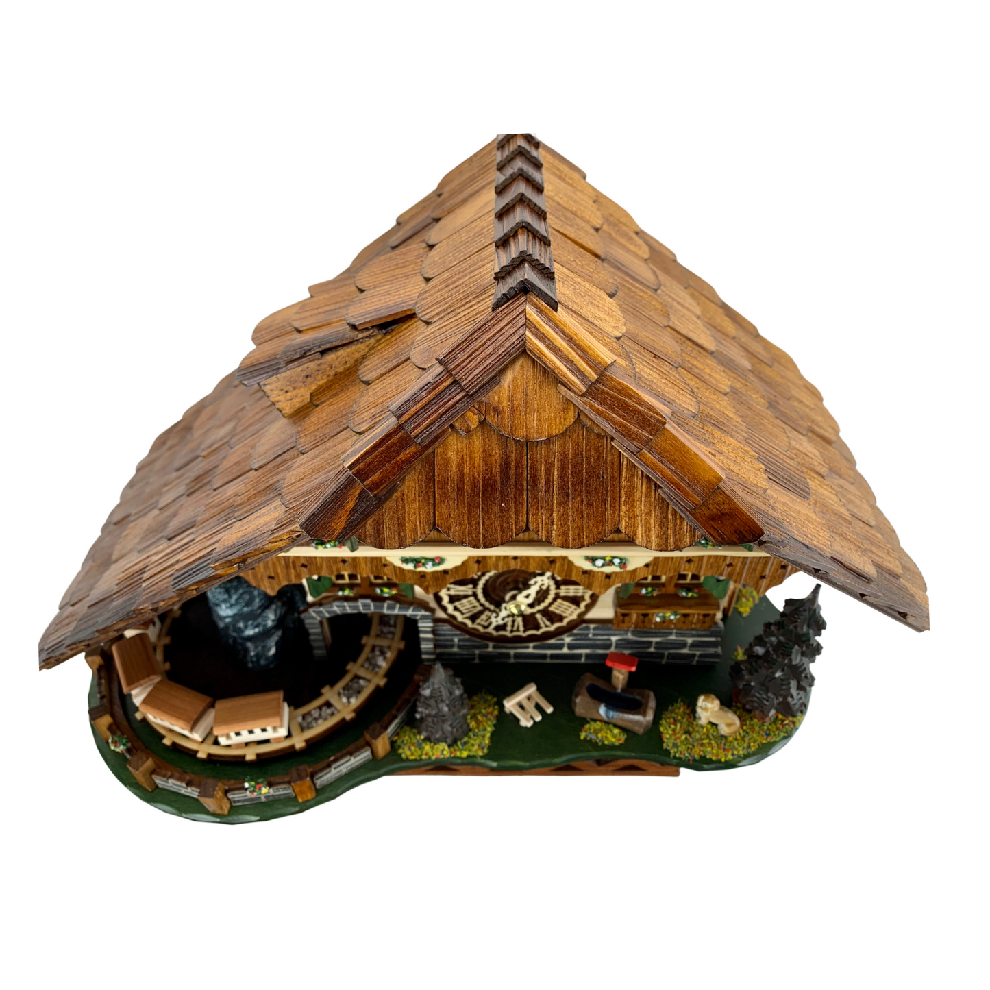 Quartz Train Cuckoo Clock,
Black Forest w/ Music