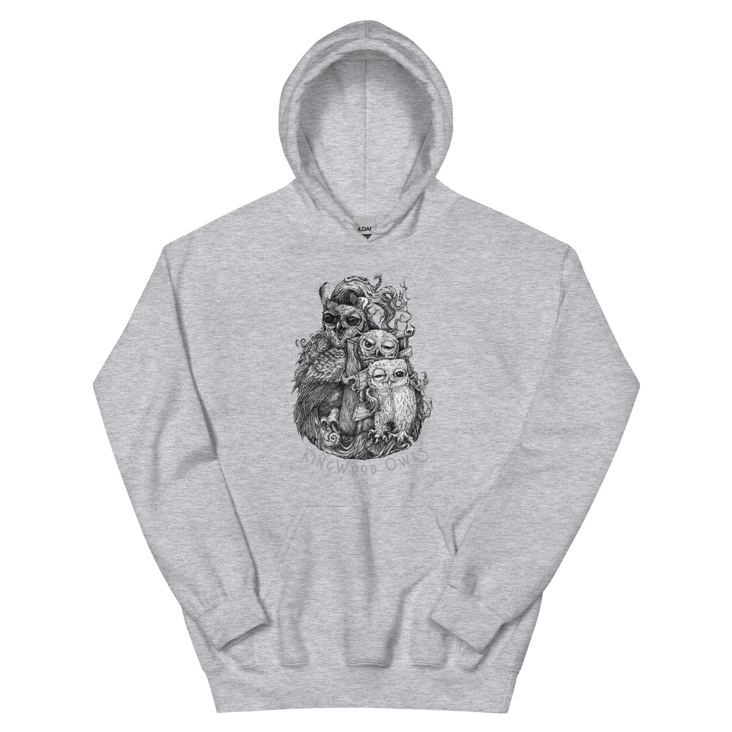 KingWood Owls Color Hoodie, Unisex