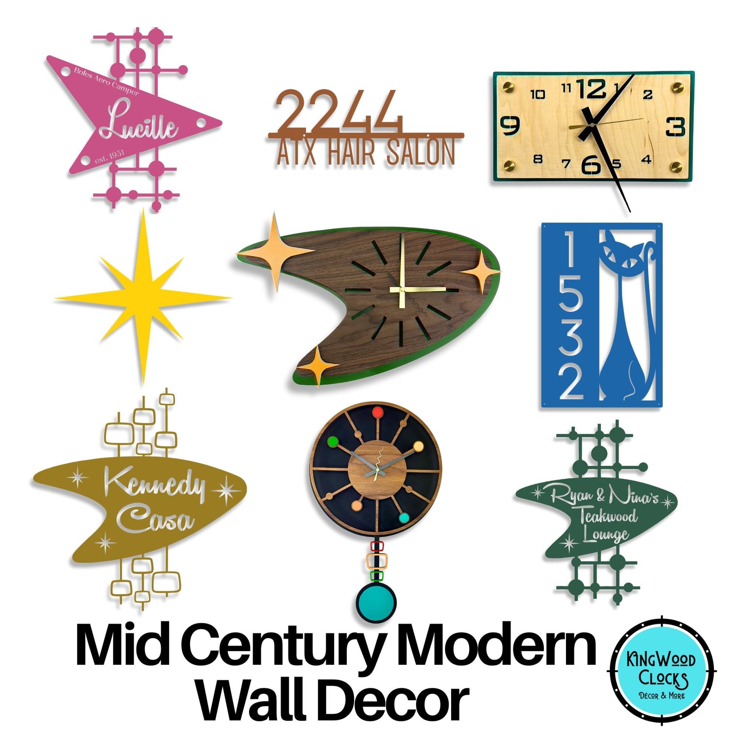 Mid Century Wall Decor for your trendy home