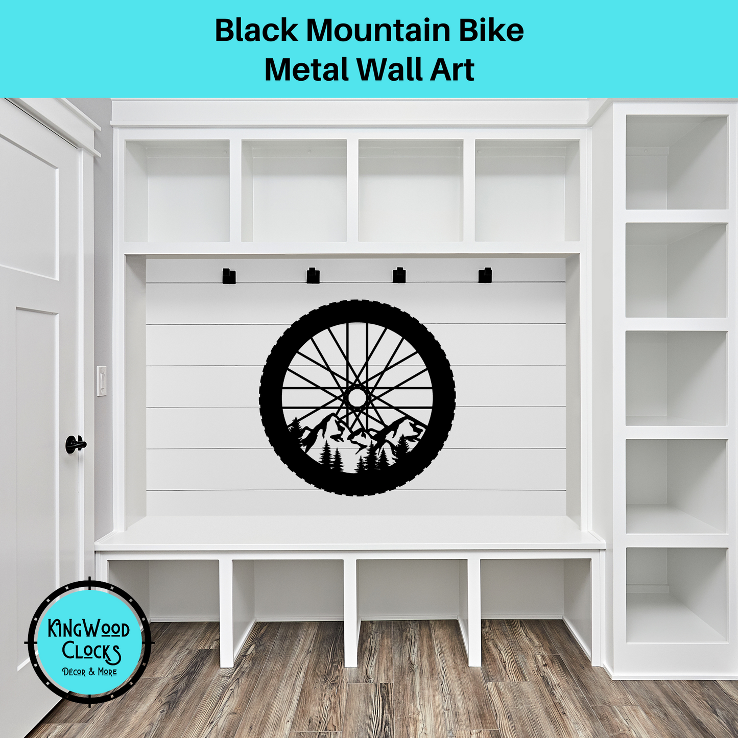 Personalized Mountain Bike Metal Wall Art