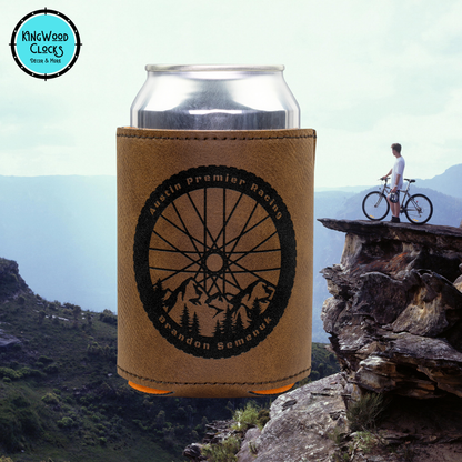 Personalized Mountain Bike Can Cooler