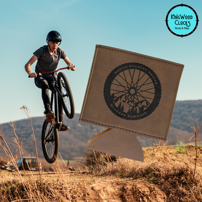 Personalized Mountain Bike Can Cooler