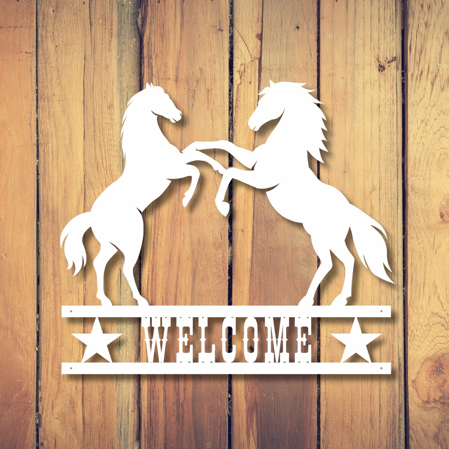 Custom Horse Ranch Metal Sign, Personalized Gate Entry Plaque, Horse Stable Name Plate, Customized Farm Front Entrance Signage, Equine Lover Gift