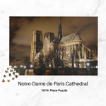 Load image into Gallery viewer, Notre-Dame de Paris Cathedral Puzzle | 1014 Piece
