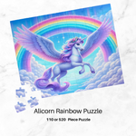 Load image into Gallery viewer, Alicorn Rainbow Puzzle | 110, 520 Piece
