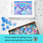 Load image into Gallery viewer, Alicorn Rainbow Puzzle | 110, 520 Piece
