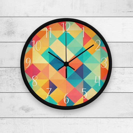 Geometric Kitchen Wall Clock