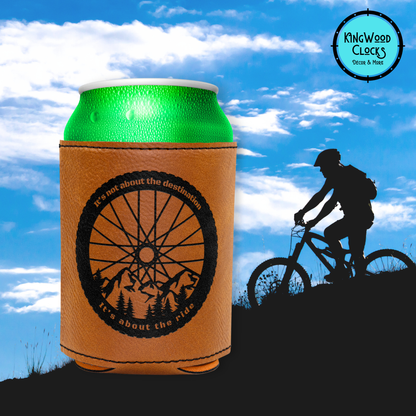 Personalized Mountain Bike Can Cooler