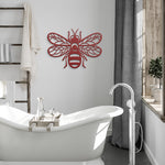 Load image into Gallery viewer, Honey Bee Metal Wall Art
