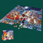 Load image into Gallery viewer, 1000 Piece Santa Jigsaw Puzzles map
