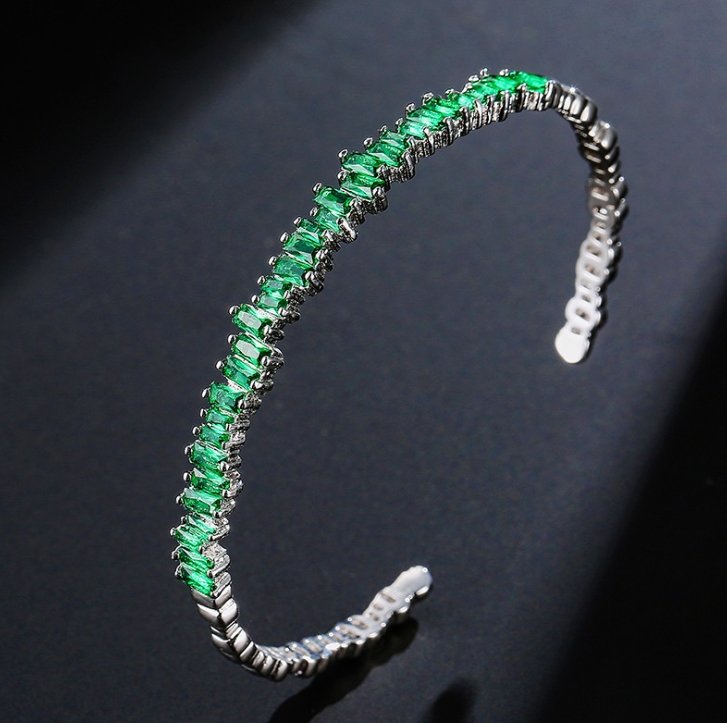 European and American bracelets light luxury micro-inlaid zircon bracelet