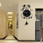 Load image into Gallery viewer, The Bird House Pendulum Wall Clock
