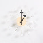 Load image into Gallery viewer, Modern Ball Wall Clock white Starburst

