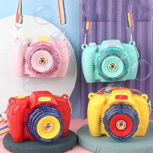 Kids Fully-Automatic Camera Soap Bubble Blowing Toys