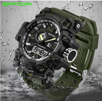 Load image into Gallery viewer, SANDA military watch waterproof sports watches men&#39;s LED digital watch top brand luxury clock camping diving relogio masculino
