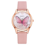 Load image into Gallery viewer, Gaiety Butterfly &amp; Rhinestones Watch
