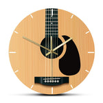 Load image into Gallery viewer, Home Creative Acoustic Guitar Decoration Wall Clock
