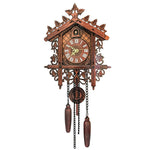 Load image into Gallery viewer, Vintage Wooden Hanging Cuckoo Wall Clock For Living Room Home Restaurant Bedroom Drop Ship
