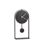 Load image into Gallery viewer, Modern Nordic Italian Style Wrought Iron Desk Clock Ornaments
