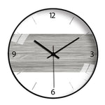 Load image into Gallery viewer, Creative Modern Minimalist Wood Grain Color Clock
