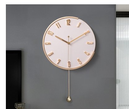 Nordic Light Luxury Decorative Clock Wall Hanging Fashion Wall Clock