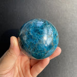 Load image into Gallery viewer, Natural Crystal Ball Blue Apatite Ball Blue Apatite Rough
