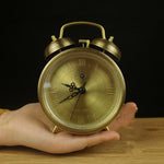 Load image into Gallery viewer, Retro Brushed Vintage Mechanical Clockwork Alarm Clock
