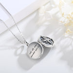 Load image into Gallery viewer, I&#39;m Not Lost Compass Photo Necklace
