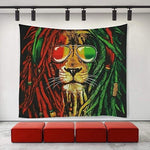 Load image into Gallery viewer, Lion tapestry art wall hippie art lion king tapestry
