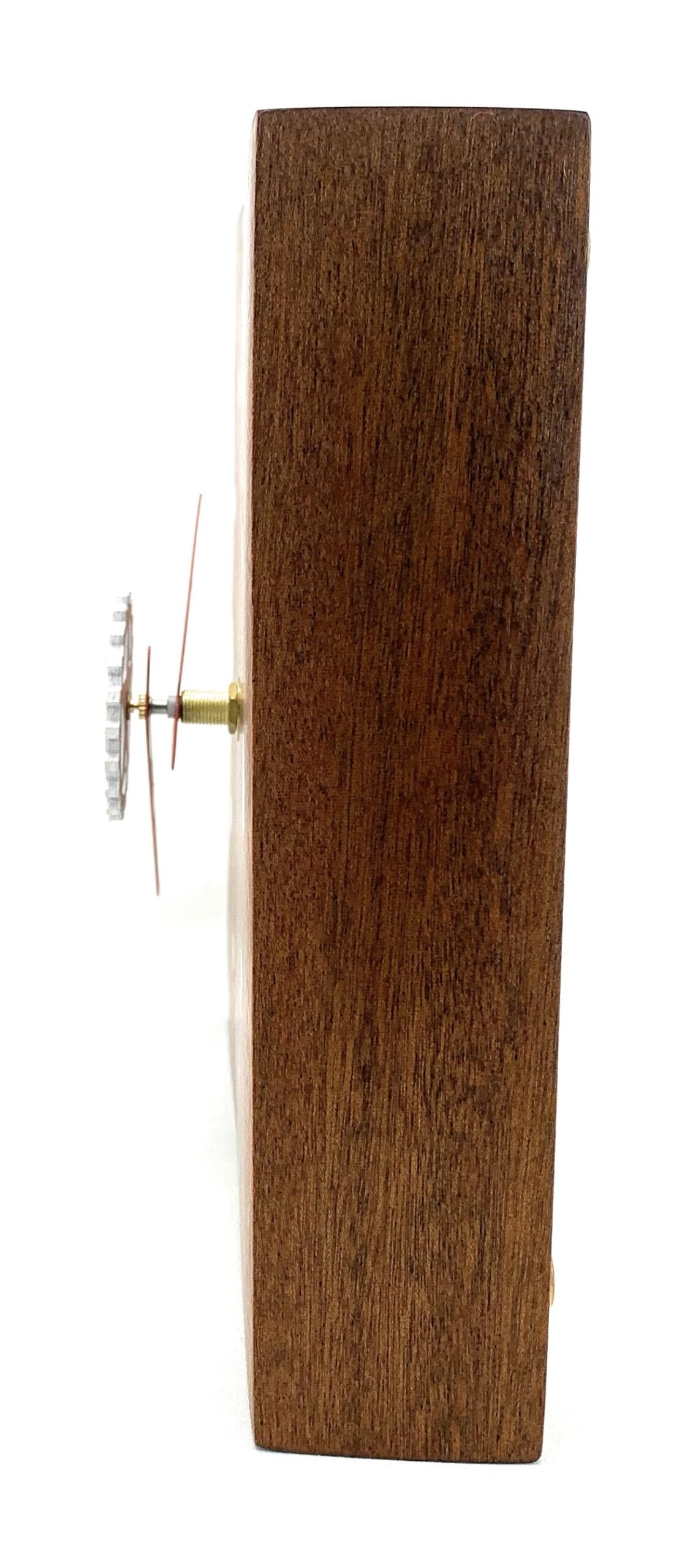 KingWood Cedar Slab Wall Clock "The All-American"