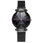 Load image into Gallery viewer, New Fashion Women Mesh Magnet Buckle Starry Sky Watch
