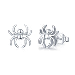 Load image into Gallery viewer, Hypoallergenic Halloween Spider Stud Earrings For Women Girls Sterling Silver
