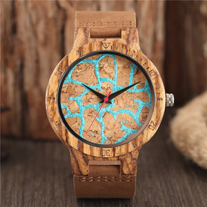 Wood watch