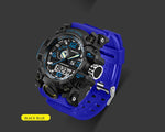 Load image into Gallery viewer, SANDA military watch waterproof sports watches men&#39;s LED digital watch top brand luxury clock camping diving relogio masculino
