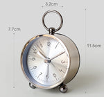 Load image into Gallery viewer, Thick Aluminum Creative Clock Alarm Clock Mute Bedside Clock Luminous
