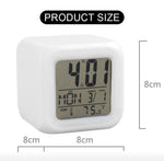 Load image into Gallery viewer, Colorful Cube Alarm Clock size chart
