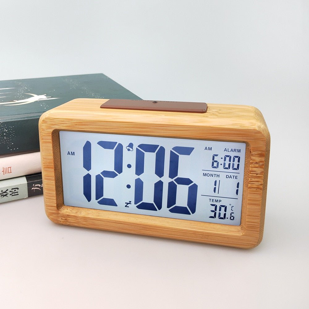 Simple Wooden Digital Clock