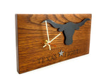Load image into Gallery viewer, KingWood Wood &amp; Metal Wall Clock &quot;Texas Fight&quot; 
